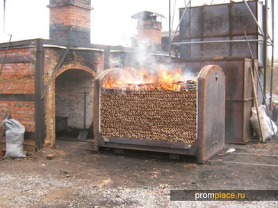 Углевыжигательная (пиролизная) печь