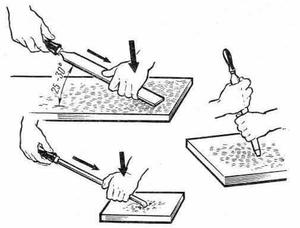 Что такое шабер – техники шабрения и изготовление своими руками