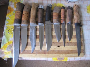 Разновидности форм и длины ножей